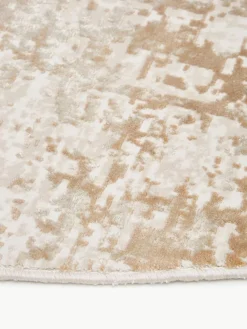 Runder Teppich Cordoba, schimmernd