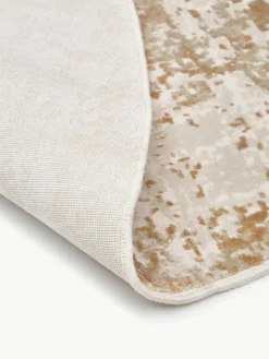 Runder Teppich Cordoba, schimmernd