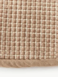 Runder Wollteppich Amaro, handgewebt