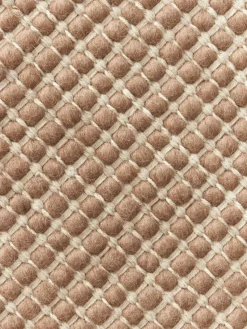 Runder Wollteppich Amaro, handgewebt