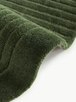 Runder Wollteppich Mason, handgetuftet