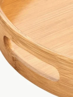 Rundes Bambus-Serviertablett Ambo