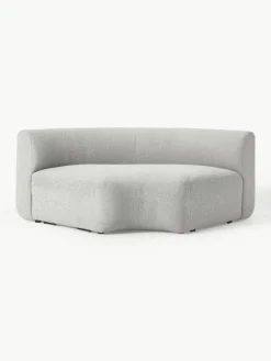 Rundes Bouclé-Eckmodul Sofia