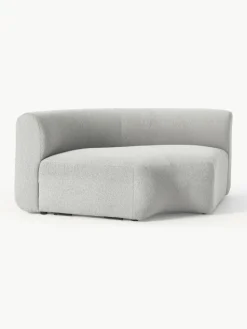 Rundes Bouclé-Eckmodul Sofia