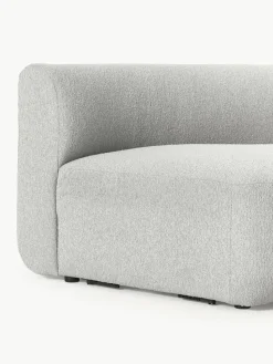 Rundes Bouclé-Eckmodul Sofia