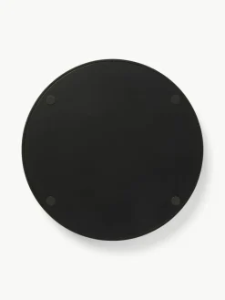 Rundes Deko-Tablett Carina mit Wiener Geflecht