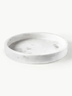 Rundes Deko-Tablett Venice aus Marmor