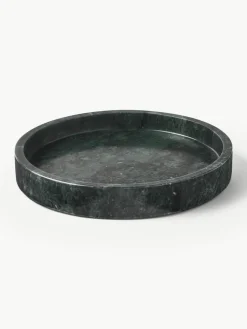 Rundes Deko-Tablett Venice aus Marmor