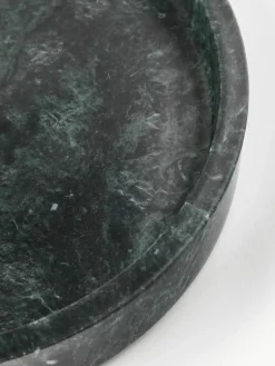 Rundes Deko-Tablett Venice aus Marmor