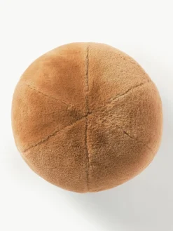 Rundes Kunstfell-Dekokissen Ginny