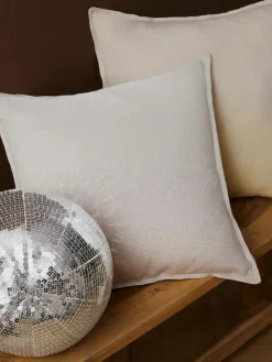 Rundes Pailletten-Kissen Diva