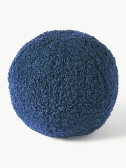 Rundes Teddy-Dekokissen Dotty