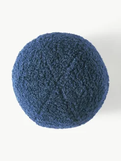 Rundes Teddy-Dekokissen Dotty