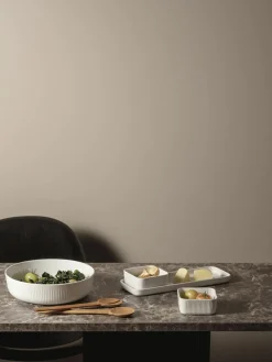 Salatbesteck Eva Trio aus Eichenholz