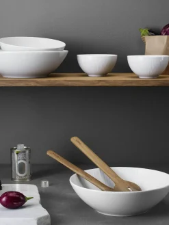 Salatbesteck Eva Trio aus Eichenholz