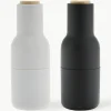Salz- & Pfeffermühle Bottle Grinder mit Buchenholzdeckel, 2er-Set
