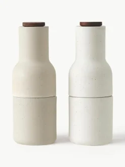 Salz- & Pfeffermühle Bottle Grinder mit Walnussholzdeckel, 2er-Set