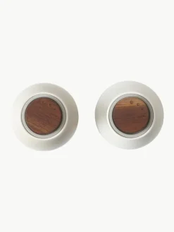 Salz- & Pfeffermühle Bottle Grinder mit Walnussholzdeckel, 2er-Set