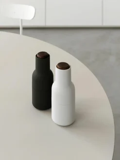 Salz- & Pfeffermühle Bottle Grinder mit Walnussholzdeckel, 2er-Set