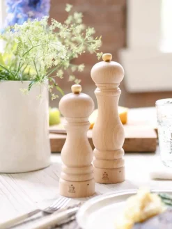 Salz- & Pfeffermühle Paris aus Buchenholz, 2er-Set