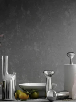 Salz- und Pfeffermühle Alfredo aus Edelstahl, 2er-Set