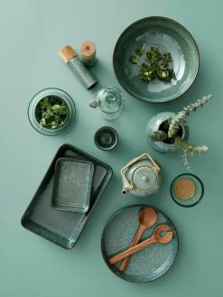 Salz- und Pfeffermühle Bitz mit Holzdeckel, 2er-Set