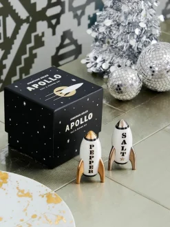 Salz- und Pfefferstreuer Apollo mit Gold, 2er-Set