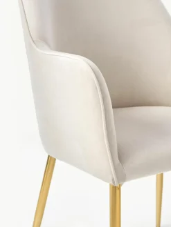 Samt-Armlehnstuhl Ava