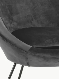 Samt-Cocktailsessel Center