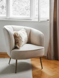 Samt-Cocktailsessel Louise