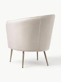 Samt-Cocktailsessel Louise