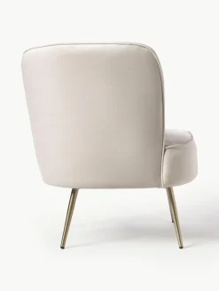 Samt-Cocktailsessel Louise