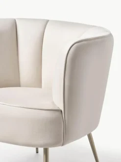 Samt-Cocktailsessel Louise