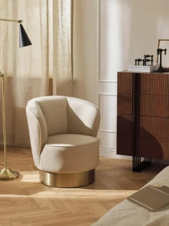 Samt-Cocktailsessel Olivia