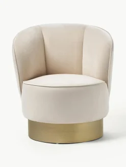Samt-Cocktailsessel Olivia