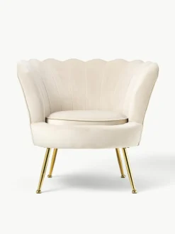 Samt-Cocktailsessel Oyster