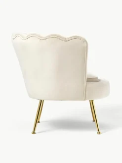 Samt-Cocktailsessel Oyster