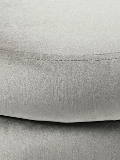 Samt-Hocker Alto mit Stauraum