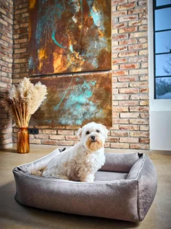 Samt-Hundebett Buffalo, in verschiedenen Größen