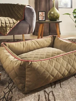 Samt-Hundebett Oxford, in verschiedenen Größen