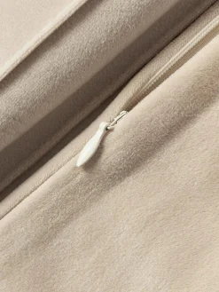 Samt-Kissenhülle Lola mit Strukturmuster