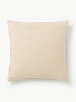 Samt-Kissenhülle Nisha mit Strukturmuster