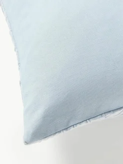 Samt-Kissenhülle Nisha mit Strukturmuster