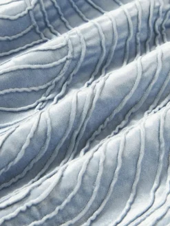 Samt-Kissenhülle Nisha mit Strukturmuster