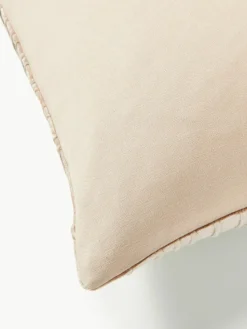 Samt-Kissenhülle Nisha mit Strukturmuster