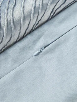 Samt-Kissenhülle Nisha mit Strukturmuster