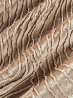 Samt-Kissenhülle Nisha mit Strukturmuster