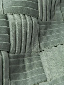 Samt-Kissenhülle Sina mit Strukturmuster