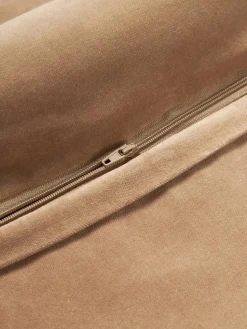 Samt-Kissenhülle Sina mit Strukturmuster