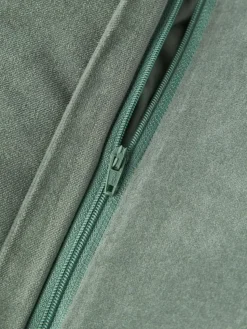 Samt-Kissenhülle Sina mit Strukturmuster